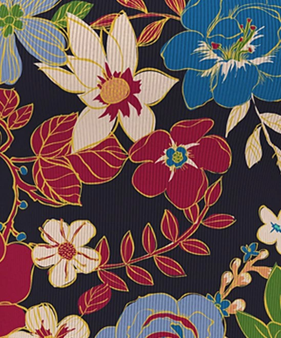 Discount π IZURIA Yellow & Red Floral Bishop-Sleeve Scoop Neck Top - Plus π€© 3 Discount π IZURIA Yellow & Red Floral Bishop-Sleeve Scoop Neck Top - Plus π€© - Image 3