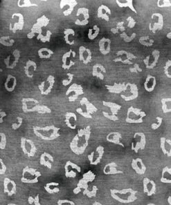 Budget ⭐ IZURIA Gray & White Leopard Long-Sleeve Turtleneck Top - 👩 Women ✨ -IZURIA Sales Store zu101640588 alt 2 tm1637768954