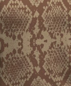 Promo 🔥 IZURIA Khaki & Coffee Snake Ruffle-Shoulder Long-Sleeve Crewneck Top - 👩 Women 👏 -IZURIA Sales Store zu102398687 alt 2 tm1645717603