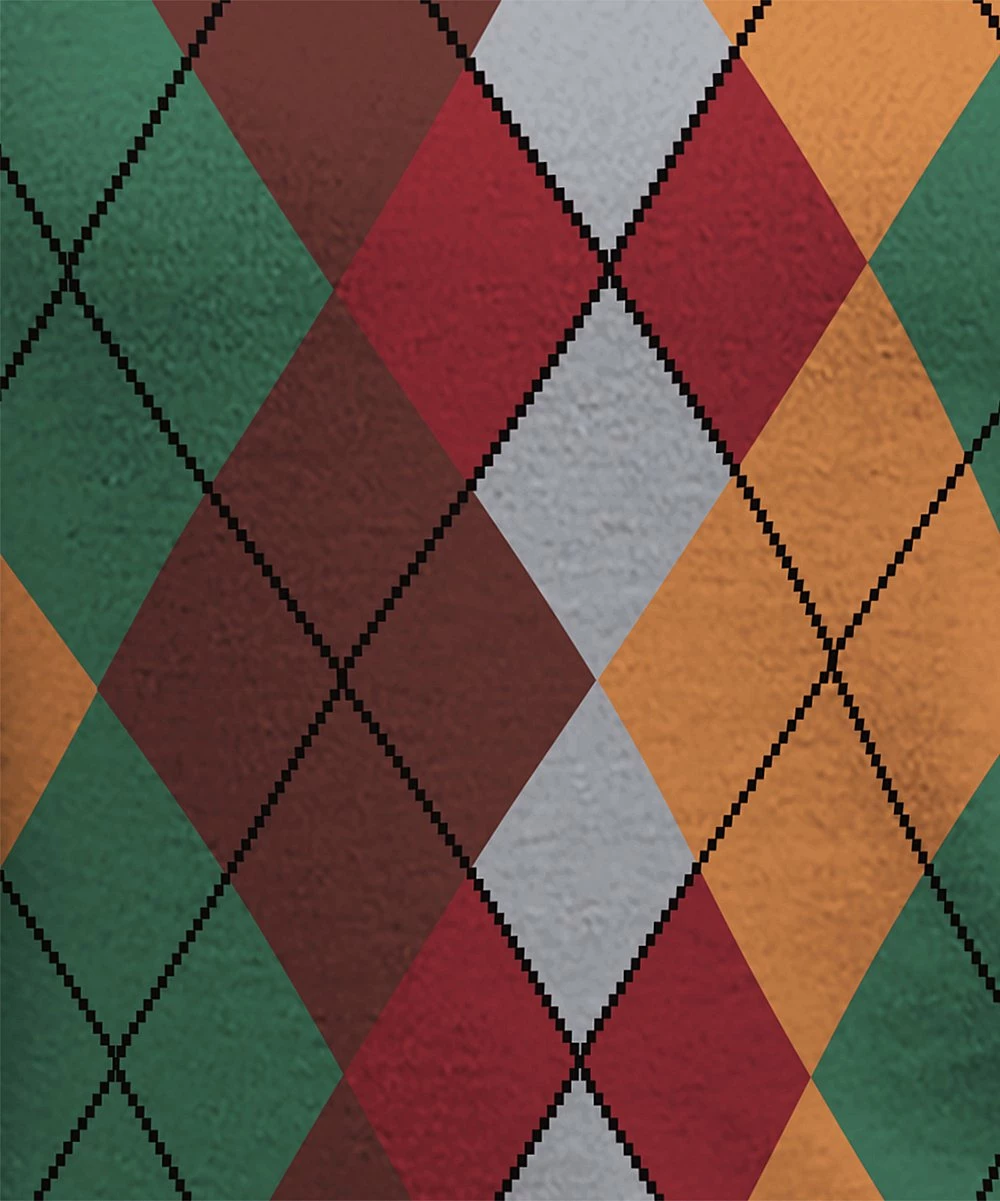 Best Sale π₯° IZURIA Green & Orange Argyle Ruffle Long-Sleeve Crewneck Top - π© Women βοΈ 3 Best Sale π₯° IZURIA Green & Orange Argyle Ruffle Long-Sleeve Crewneck Top - π© Women βοΈ - Image 3