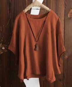 Best Sale 😍 IZURIA Rust Drop-Shoulder Dolman Top - 👩 Women & Plus 🔔