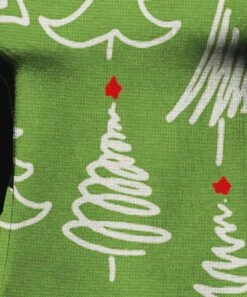 Best Sale 😉 IZURIA Green & White Evergreen Bishop-Sleeve Tunic - Plus 😉 -IZURIA Sales Store zu98707296 alt 2 tm1631903374