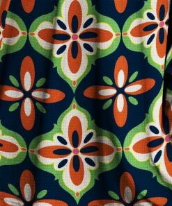 New 🎁 IZURIA Navy & Green Abstract Long-Sleeve Surplice 👗 Dress - 👩 Women 🛒 -IZURIA Sales Store zu98886554 alt 2 tm1630675418