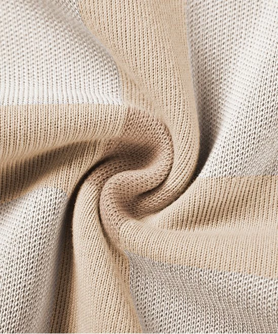 Flash Sale 🤩 IZURIA Khaki & Cream Windowpane V-Neck Sweater & 👗 Skirt - 👩 Women 💯 3 Flash Sale 🤩 IZURIA Khaki & Cream Windowpane V-Neck Sweater & 👗 Skirt - 👩 Women 💯 - Image 3