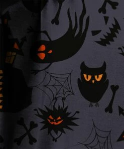 Best reviews of ⌛ IZURIA Plum & Orange Haunted House Owl Contrast-Sleeve Dolman Tunic - 👩 Women 🎁 -IZURIA Sales Store zu99236570 alt 2 tm1631908158