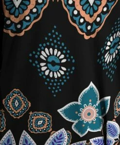 Best Pirce β¨ IZURIA Black & Blue Geometric V-Neck Three-Quarter Sleeve Top - Plus π 5 Best Pirce β¨ IZURIA Black & Blue Geometric V-Neck Three-Quarter Sleeve Top - Plus π -IZURIA Sales Store zu99482511 alt 2 tm1633716677